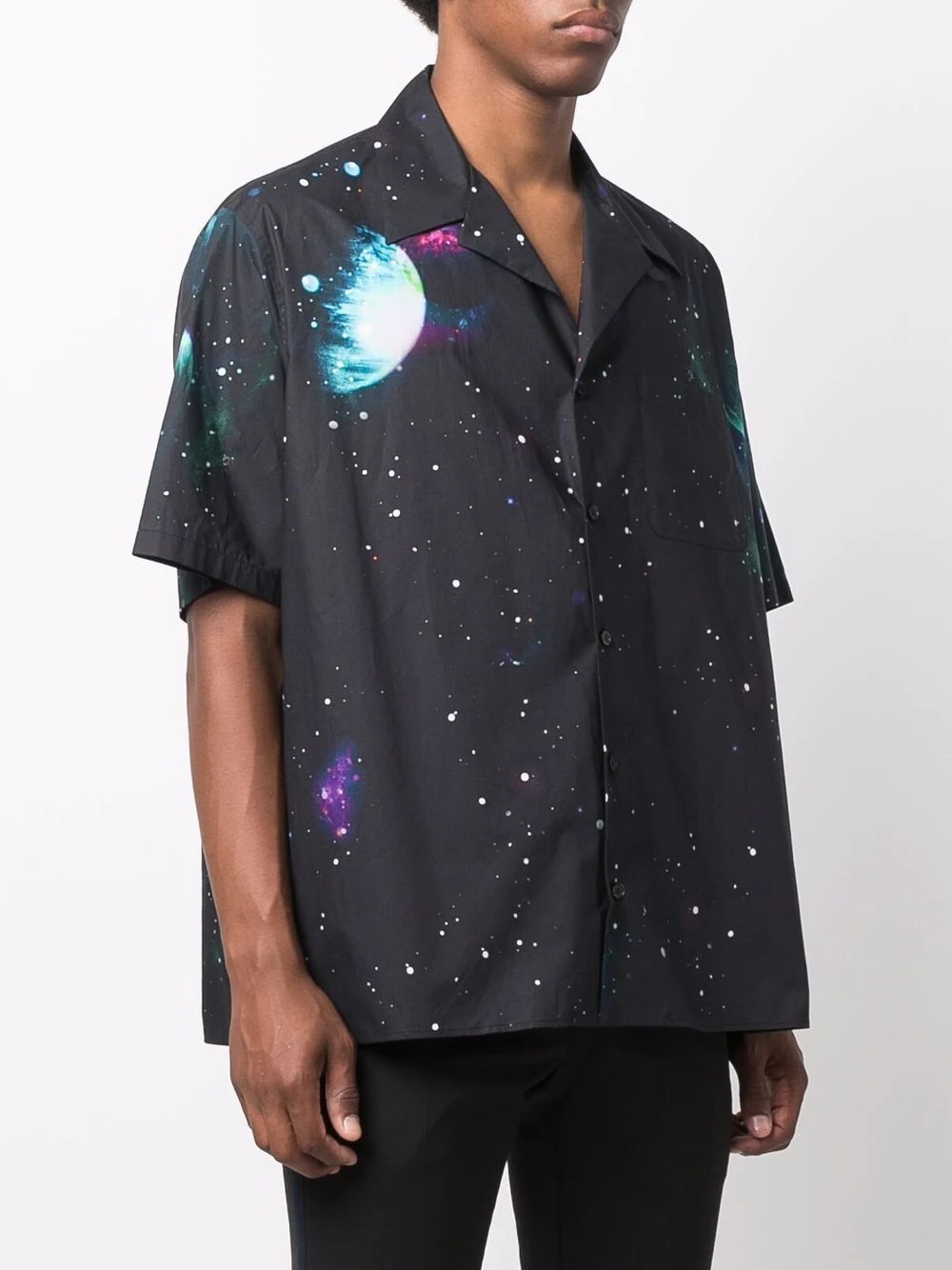 graphic-print short-sleeve shirt - 4