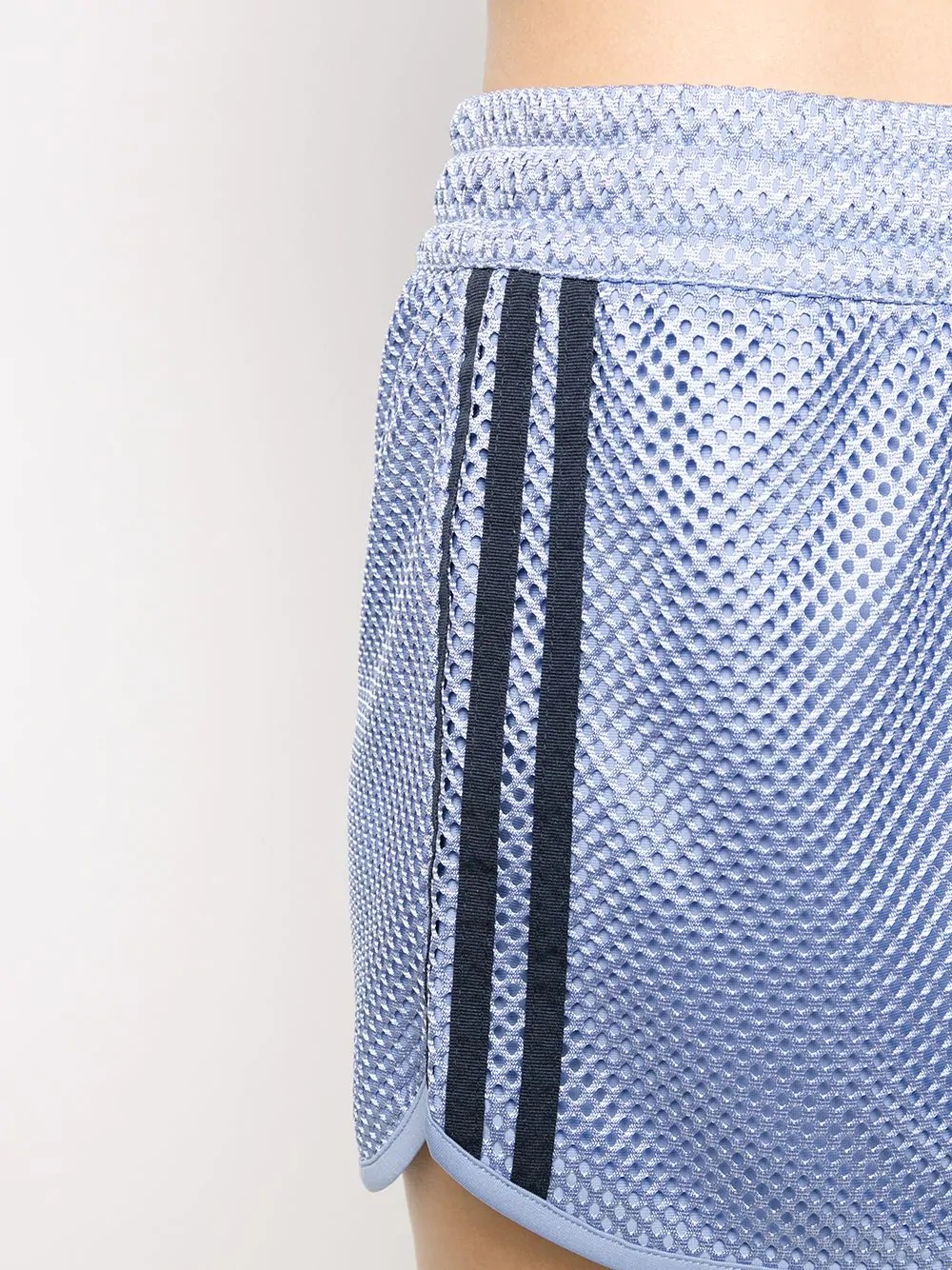 logo patch mesh shorts - 5