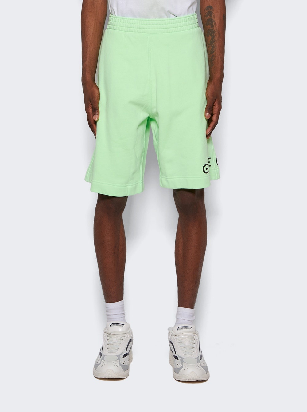 Boxy Fit Shorts Mint Green - 3