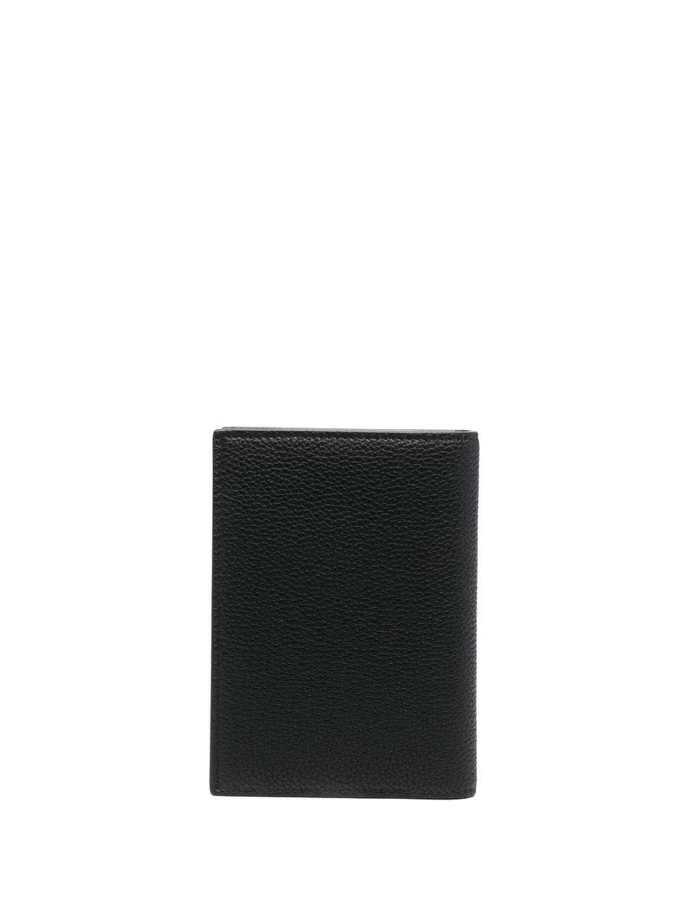 engraved-logo passport holder - 2