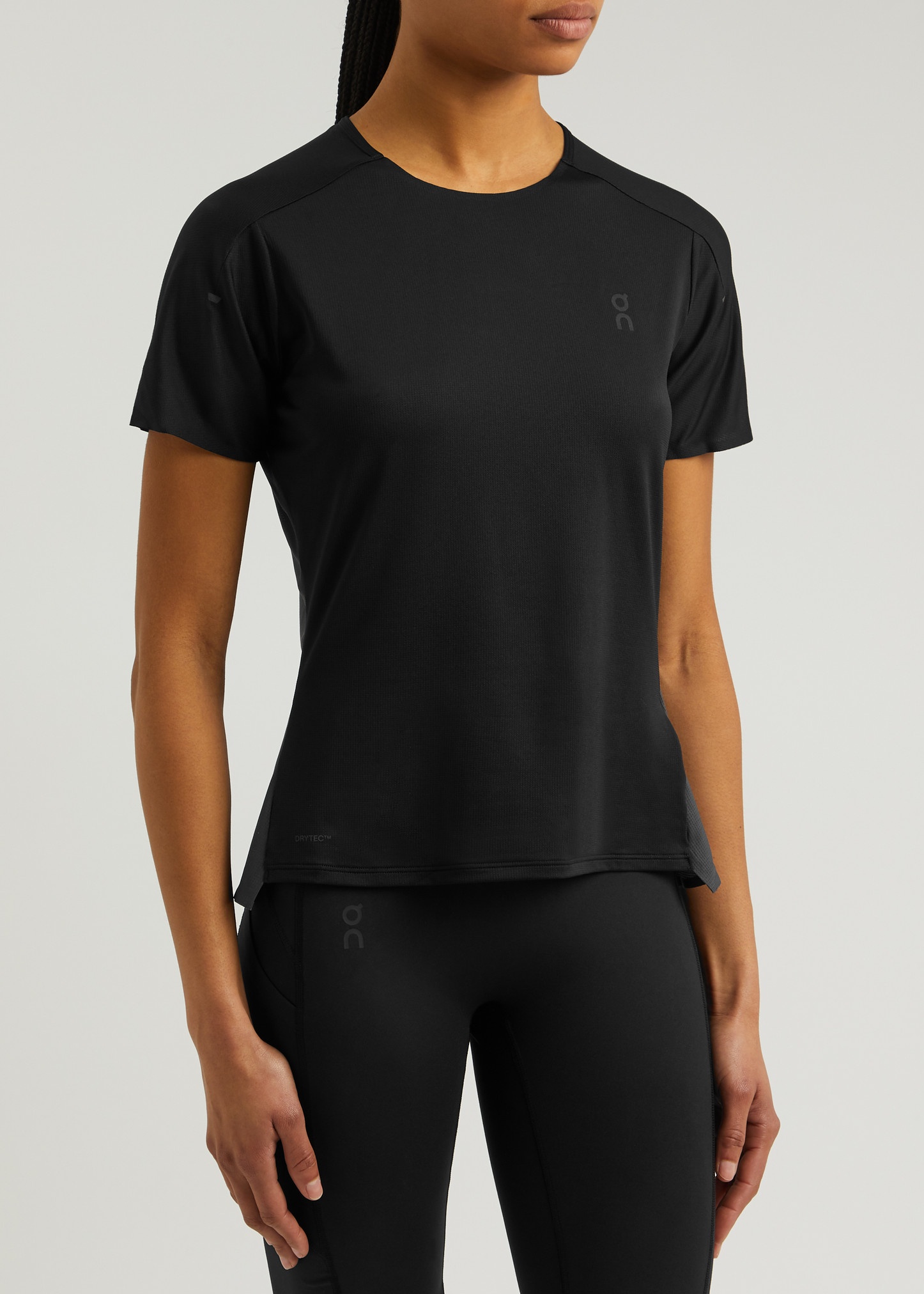 Performance panelled stretch-jersey T-shirt - 2