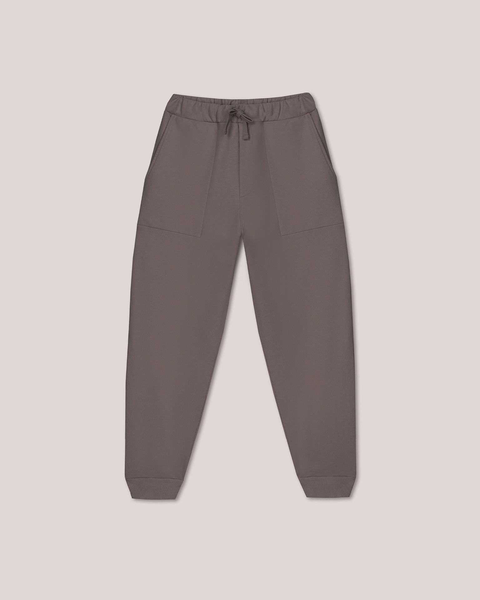 SHAY - Logo sweatpants - Nut - 1