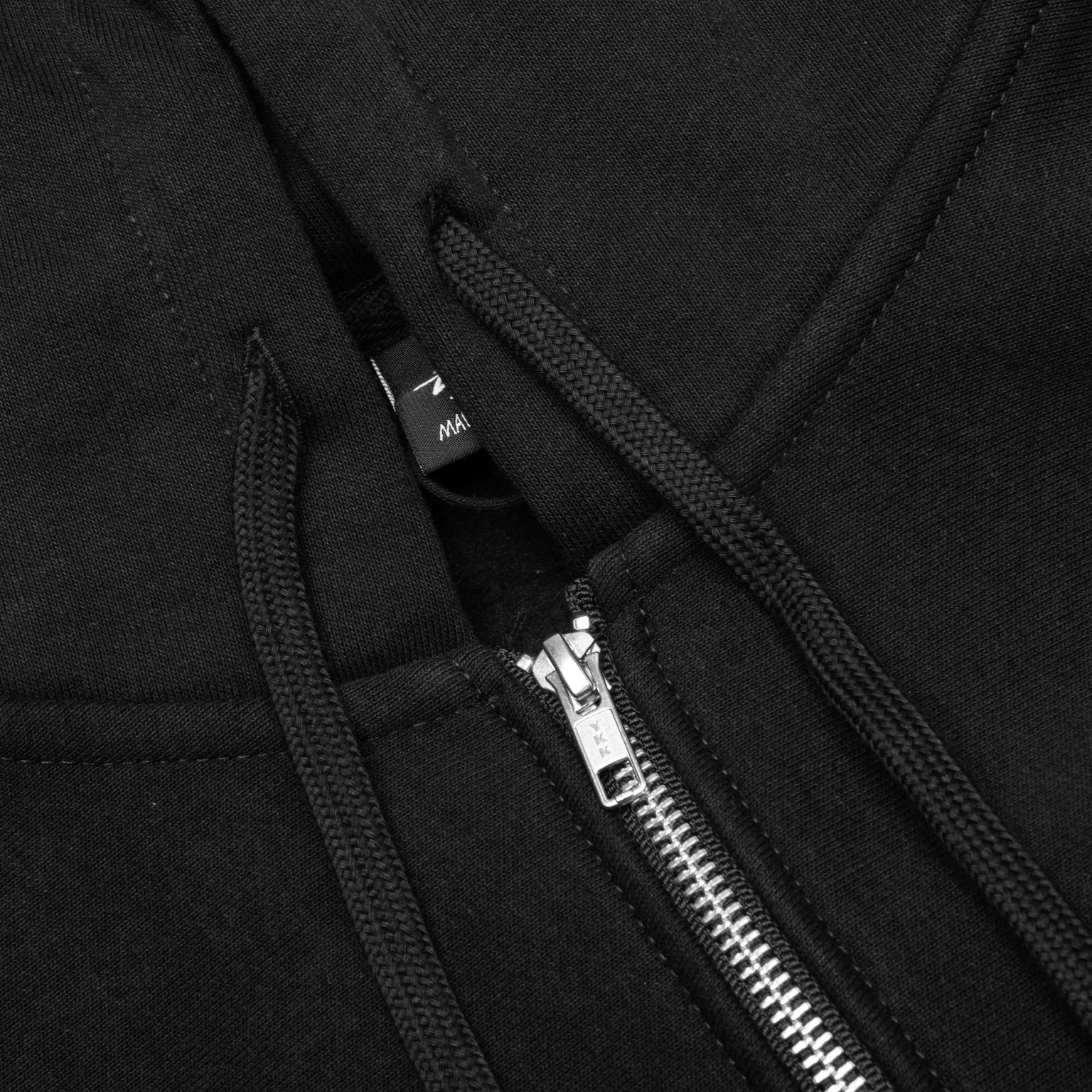 BUILT TO LAST ZIP HOODIE - BLACK - 3