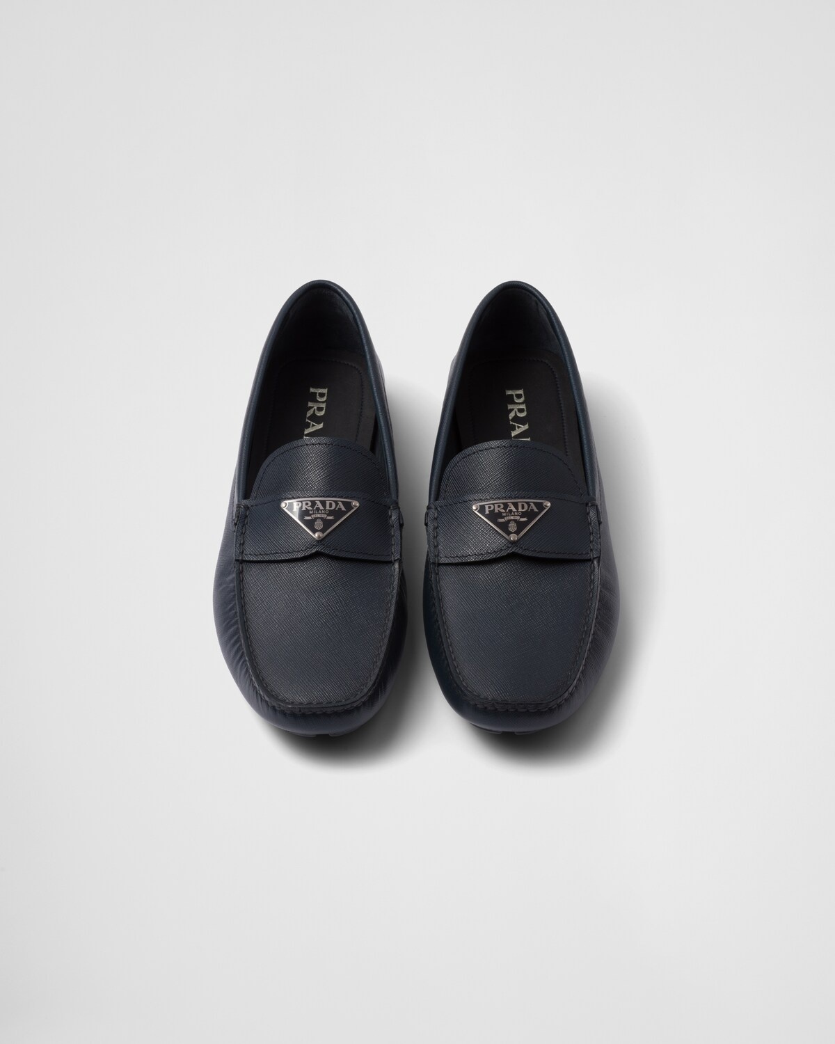 Saffiano leather loafers - 2