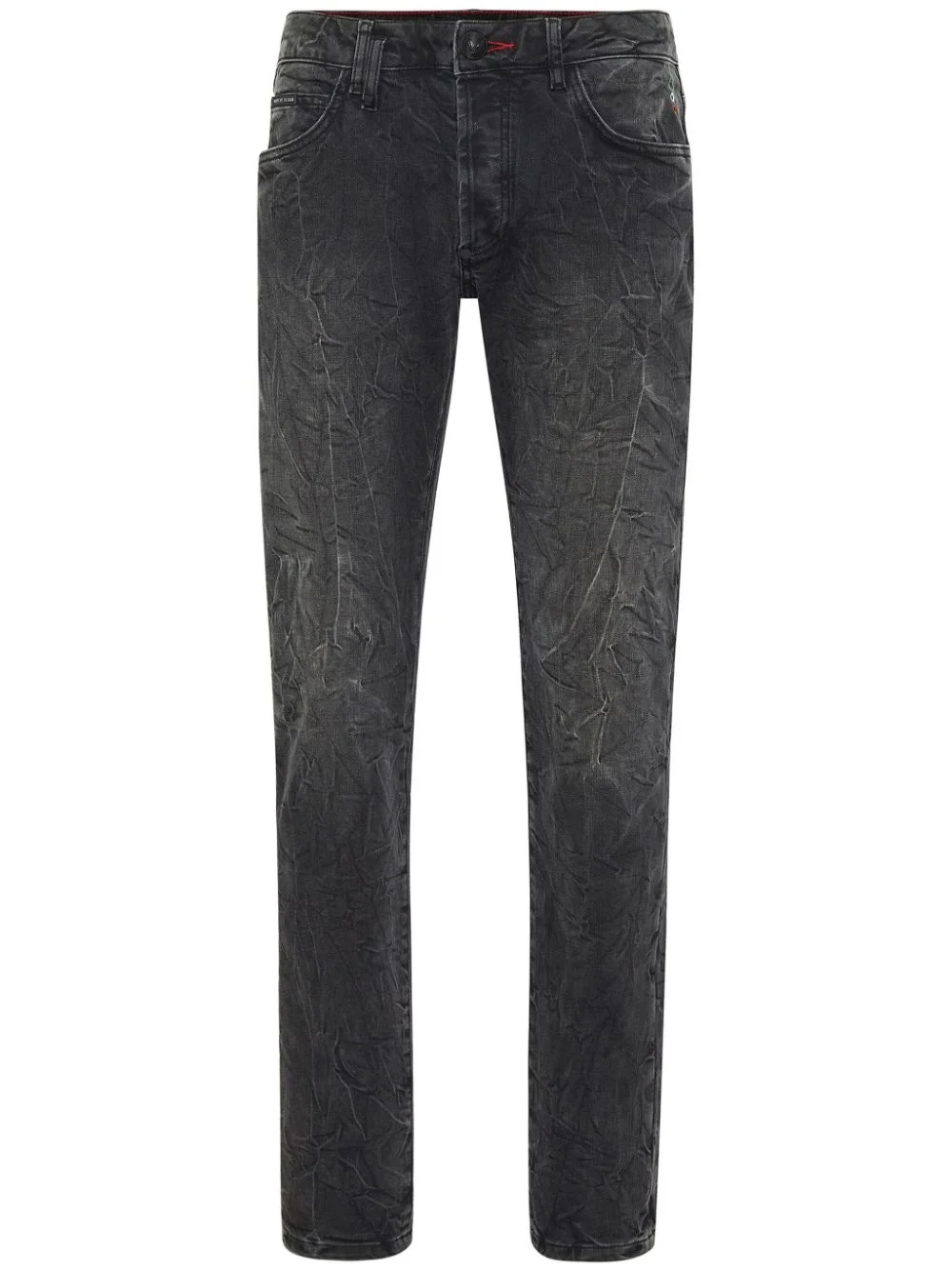 Skull slim-cut jeans - 1