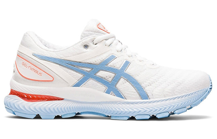 (WMNS) ASICS Gel Nimbus 22 'White Blue Bliss' 1012A587-103 - 2