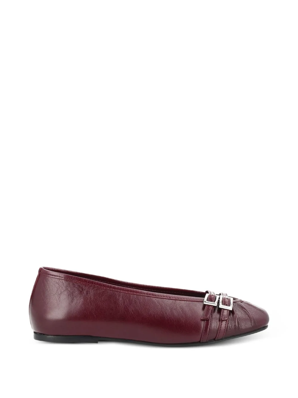 buckled ballet flats - 1