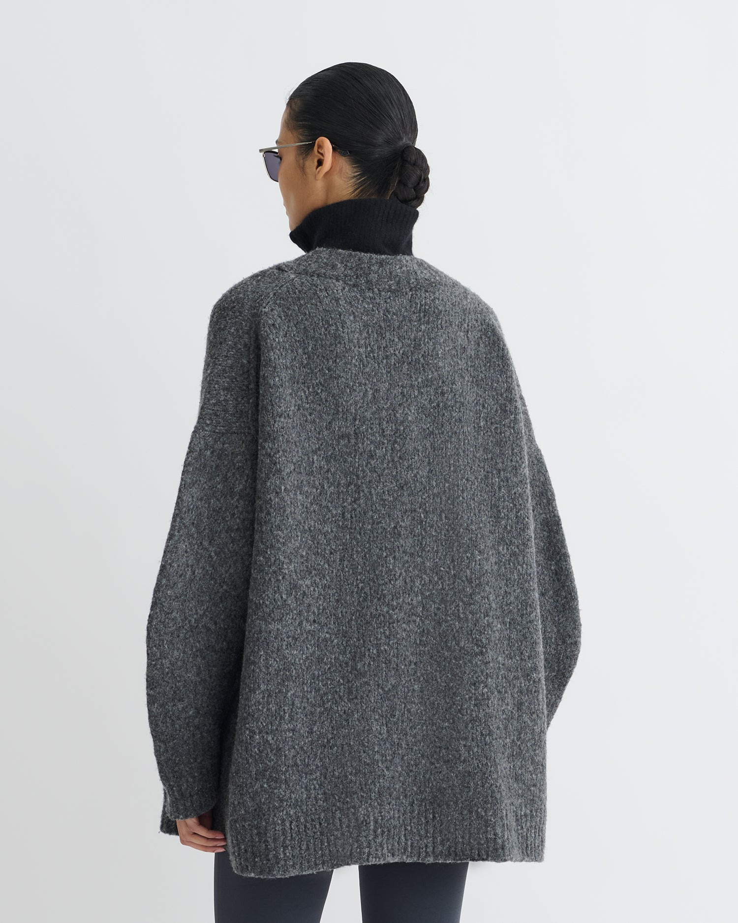 Contrast Brushed Merino Sweater - 7