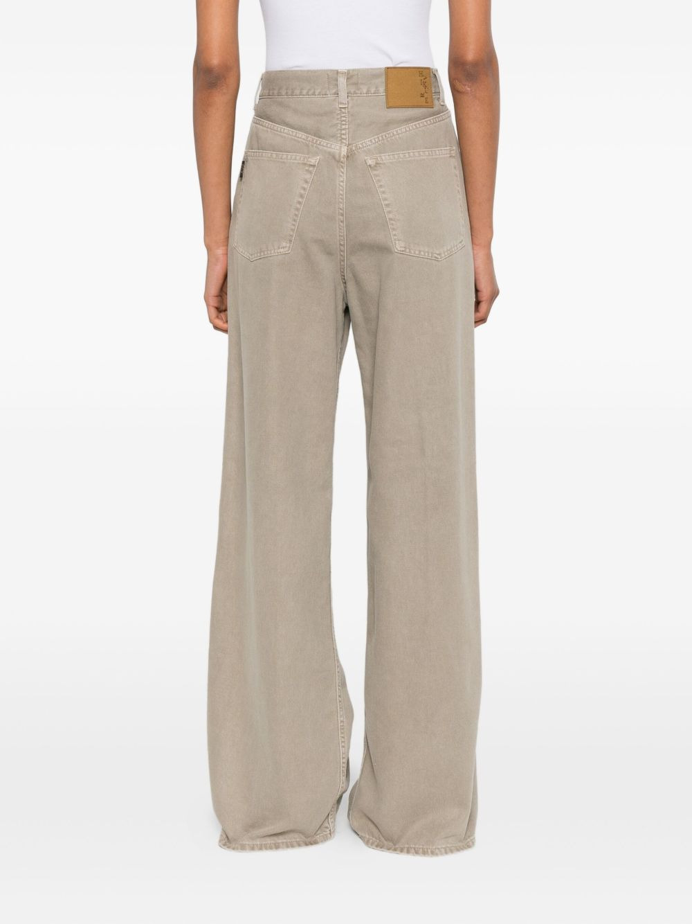 pleated jeans - 4