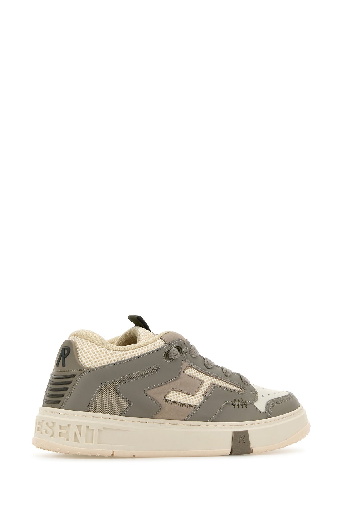 Multicolor leather and mesh Reptor 2 sneakers - 3