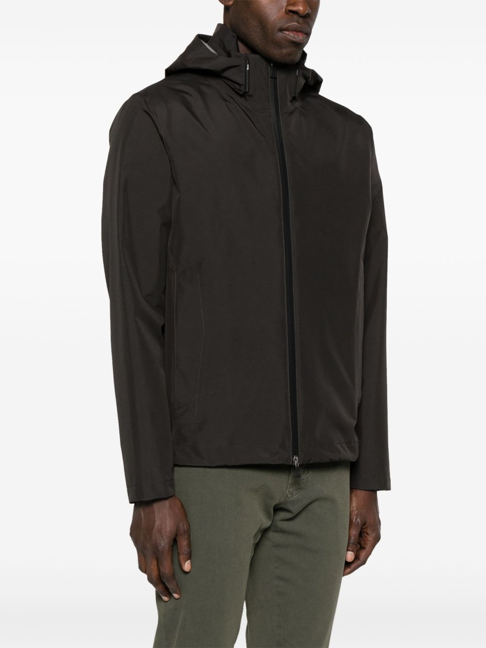 waterproof hooded jacket - 3