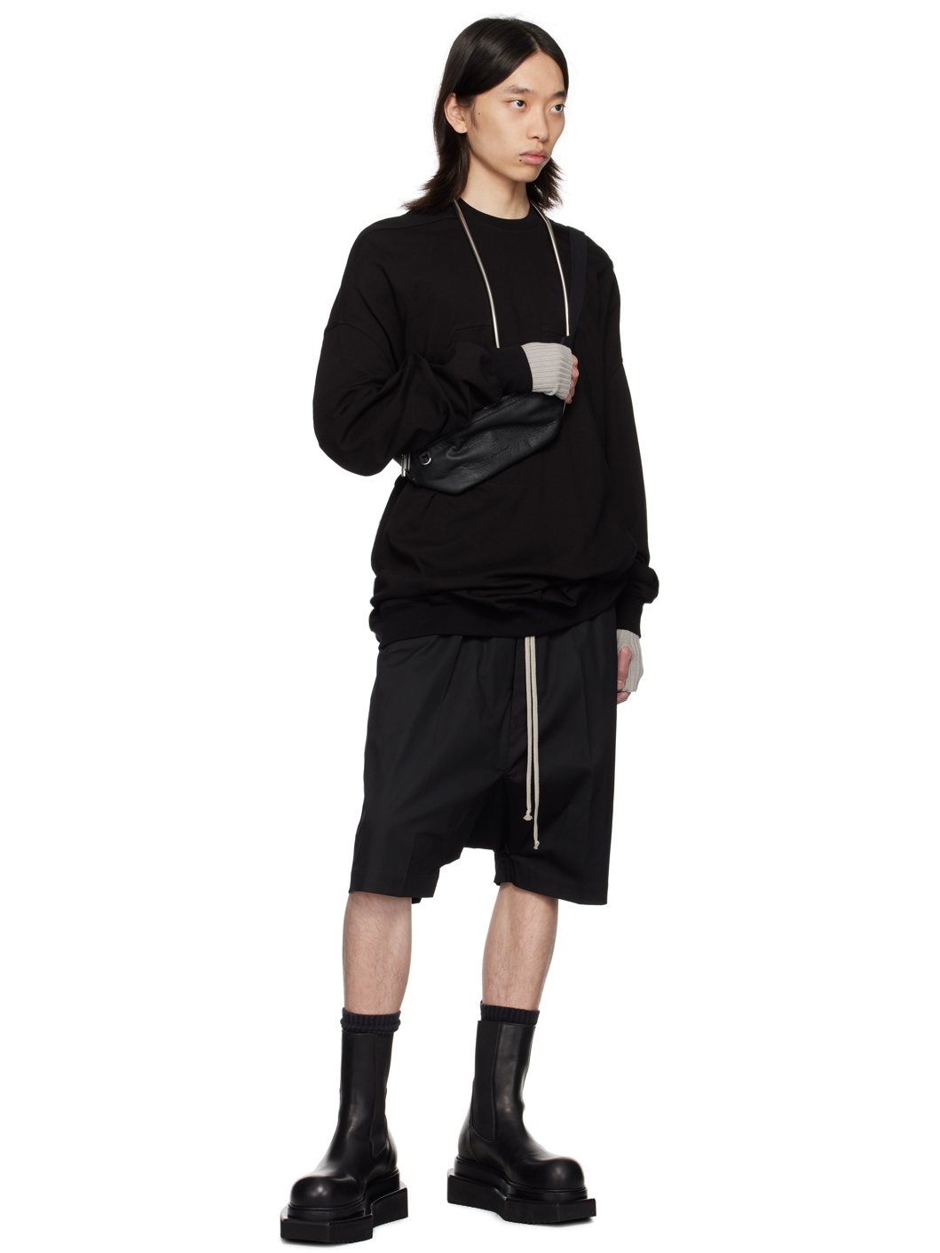 Black Porterville Splintered Peter Sweatshirt - 4