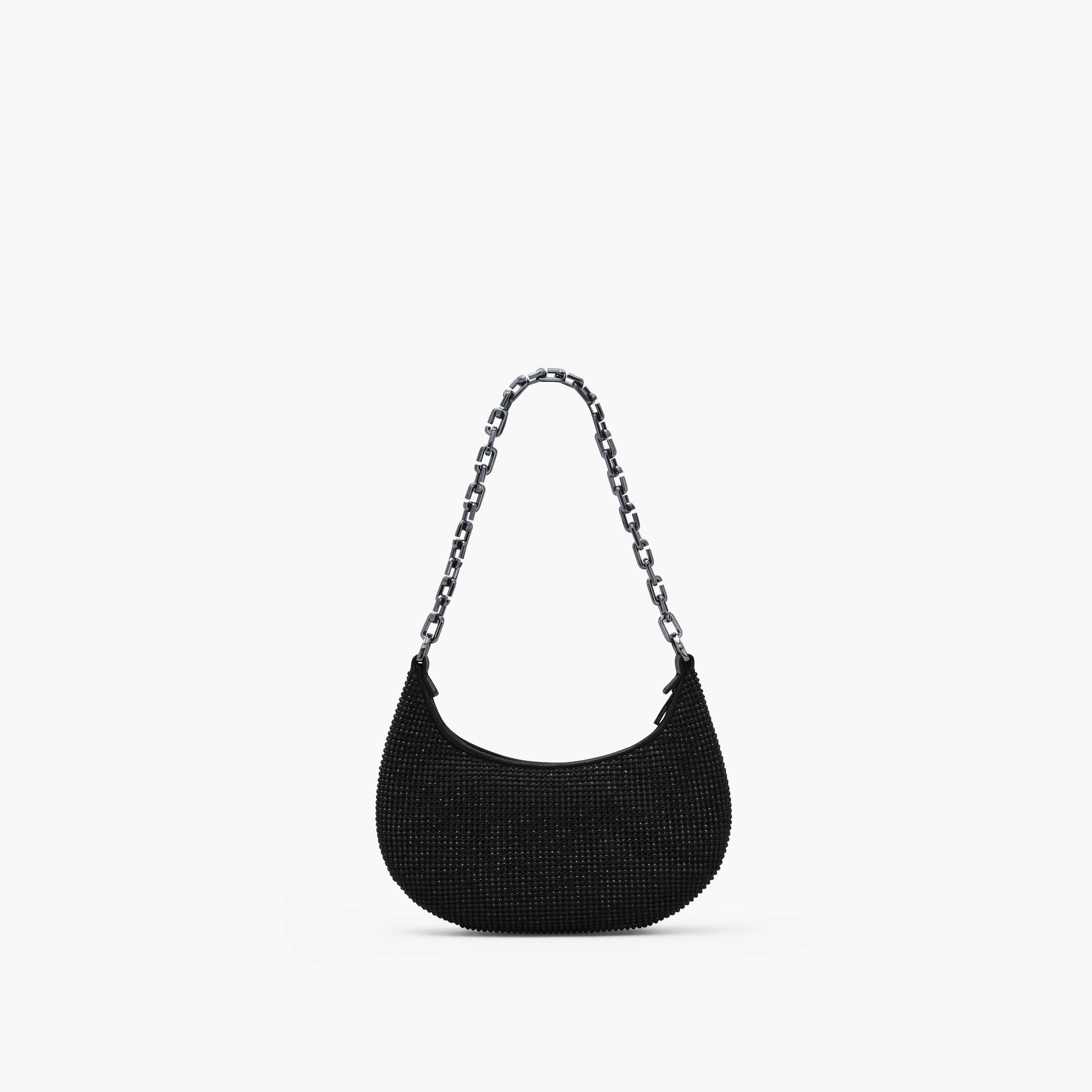 THE RHINESTONE J MARC SMALL CURVE BAG - 4