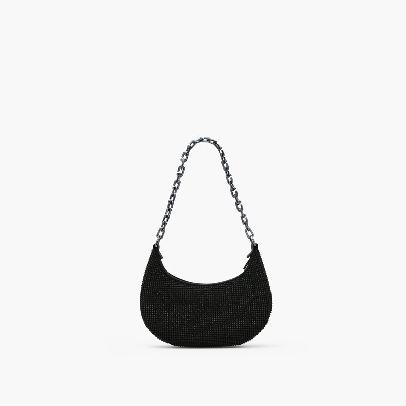 THE RHINESTONE J MARC SMALL CURVE BAG 4