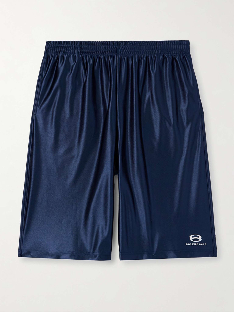 Men's Unity Sports Icon Basketball Shorts in Dark Blue / 화이트 - 1
