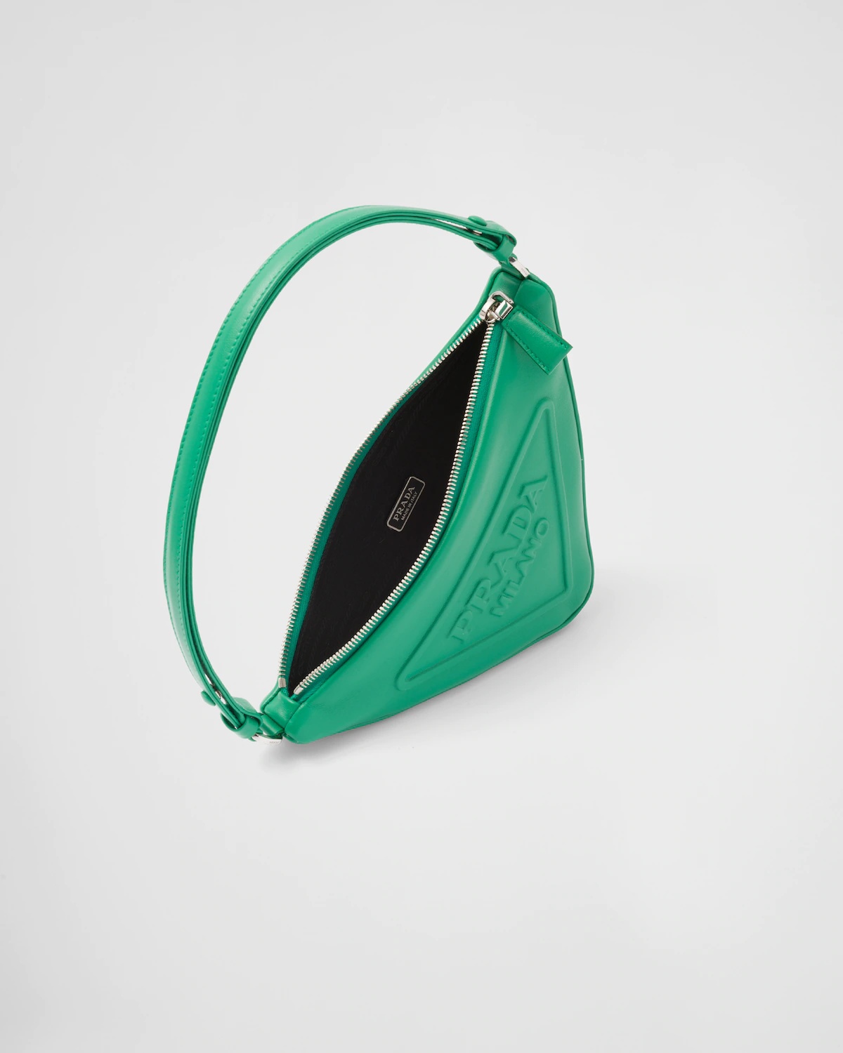 Prada Triangle leather pouch - 5