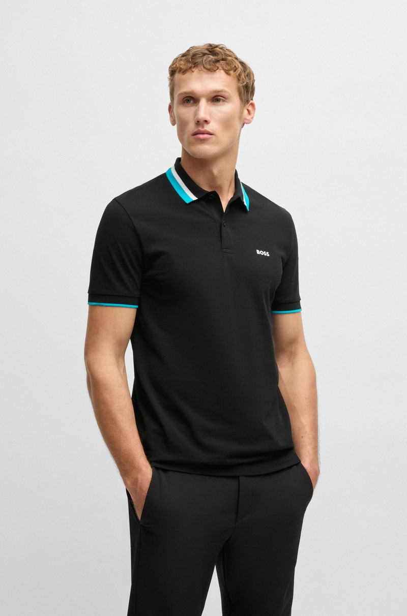 PADDY ACTIVE POLO SHIRT 와 CONTRAST STRIPES 2