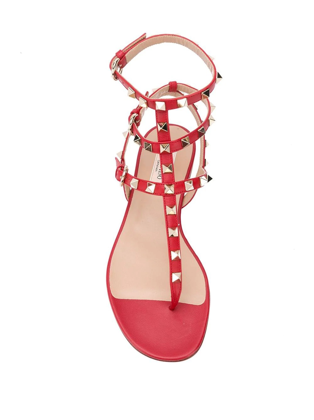 Rockstud sandals - 4