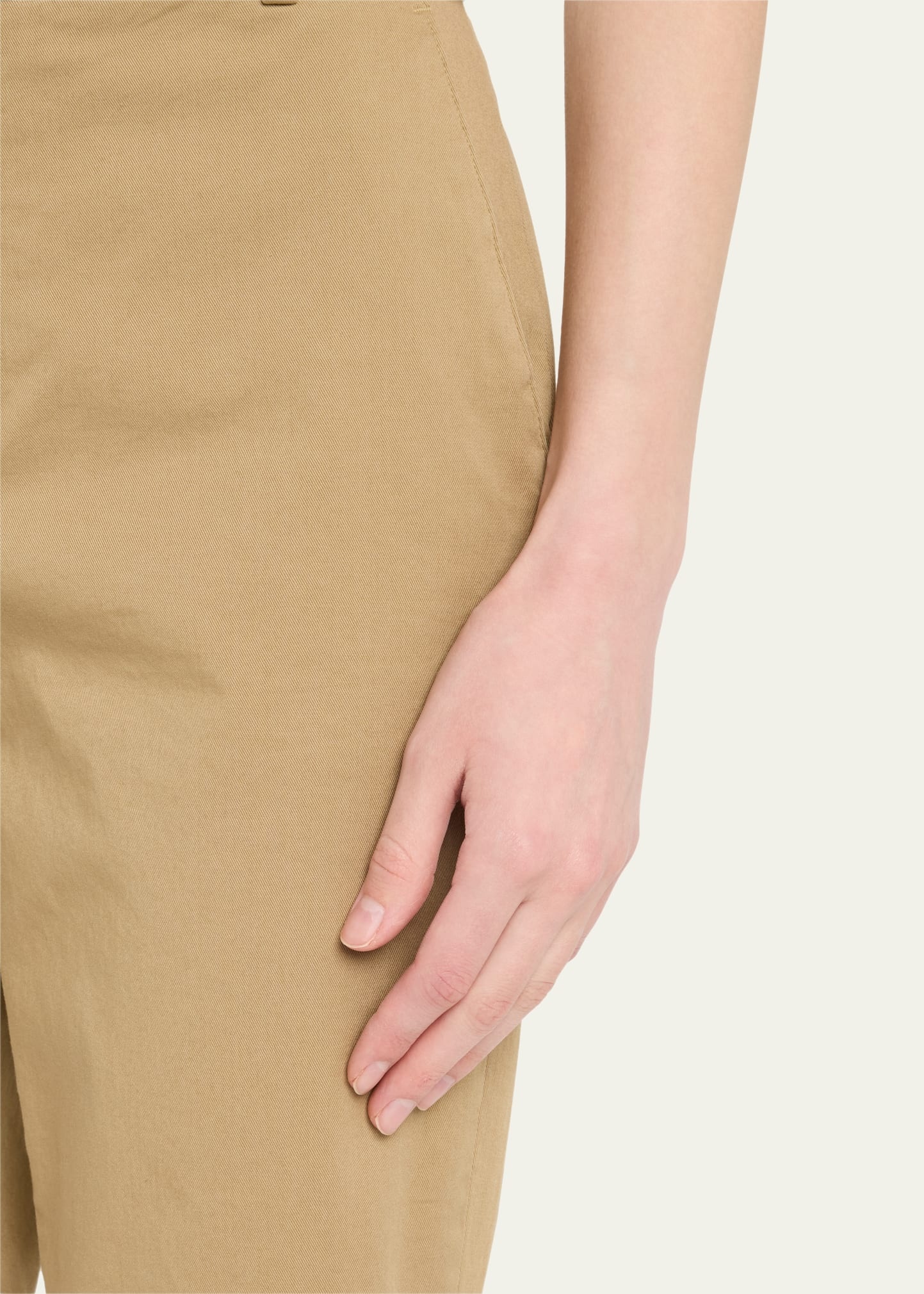 Mid-Rise Chino Shorts - 5