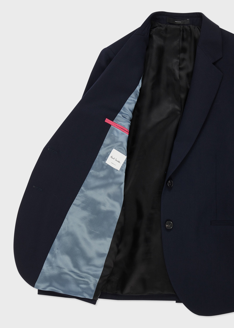 Paul Smith A Suit To Travel In - Women's Dark Navy Two-Button Wool Blazer outlook