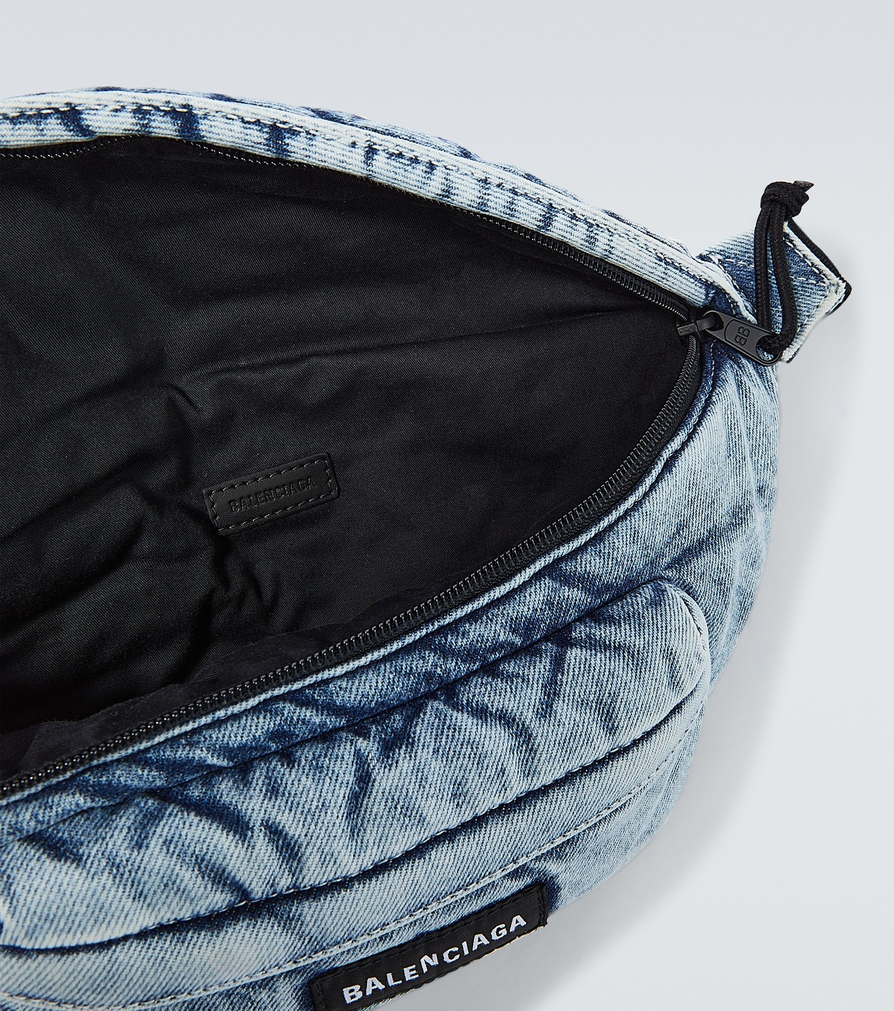 Explorer denim belt bag - 4