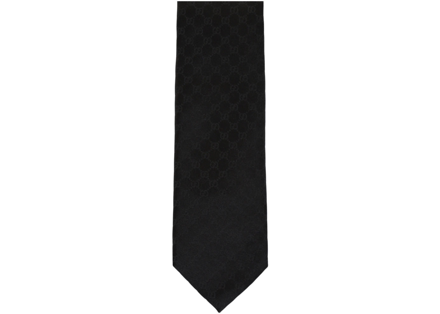 Gucci GG Supreme Silk Tie Black - 4