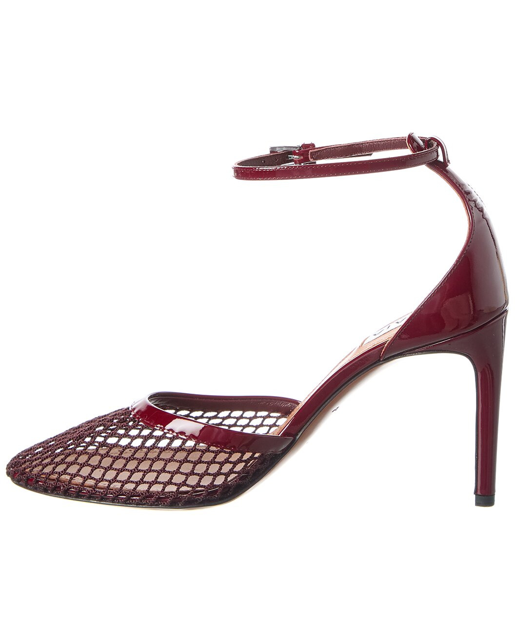 ALAIA Fishnet Mesh & Patent Pump - 2