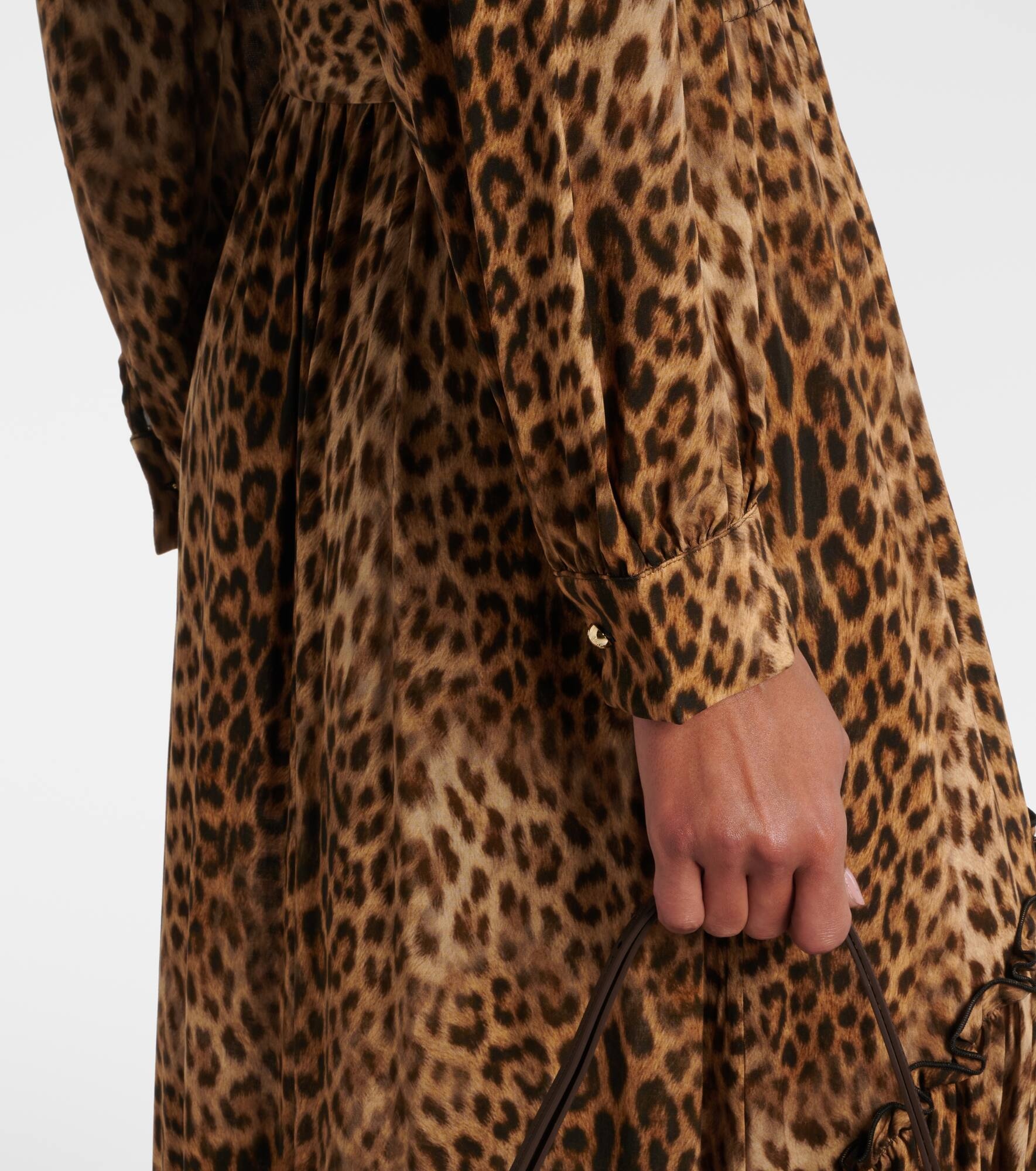 Skylar leopard-print maxi dress - 5