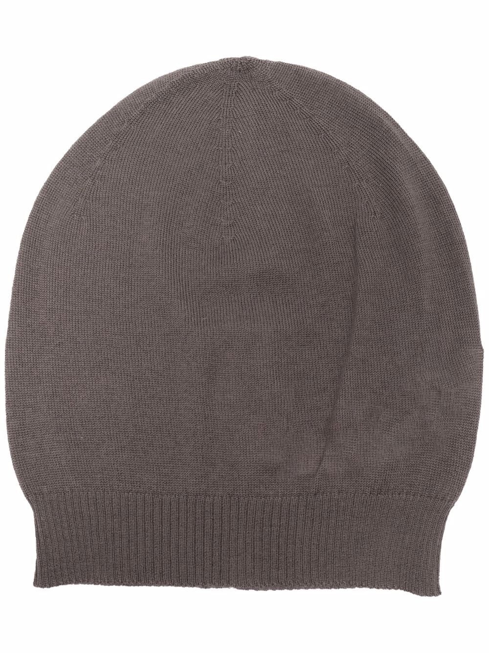 ribbed edge beanie  - 1