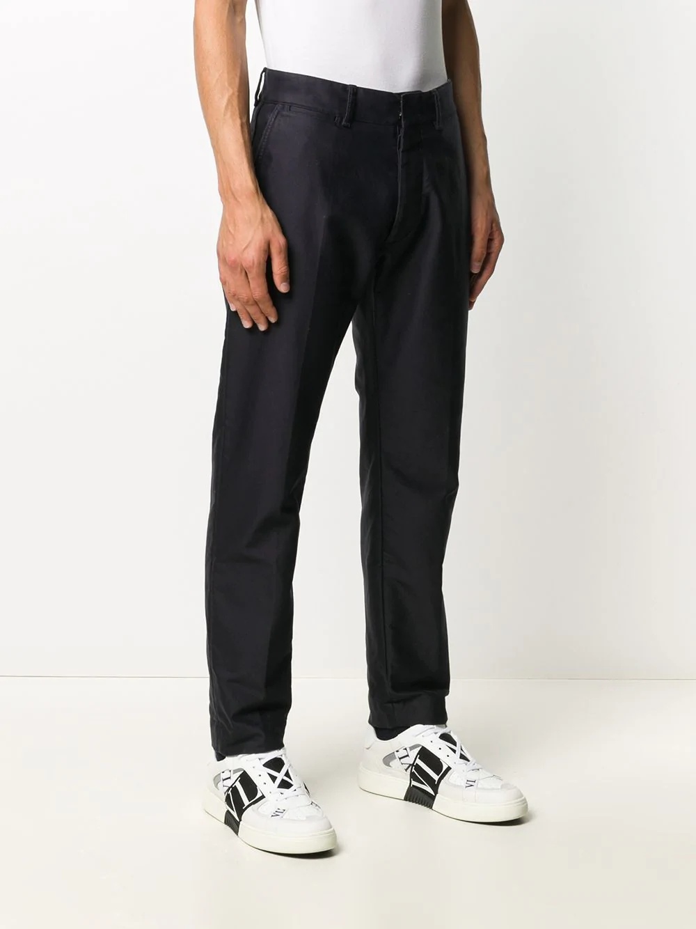 cotton chino trousers - 3