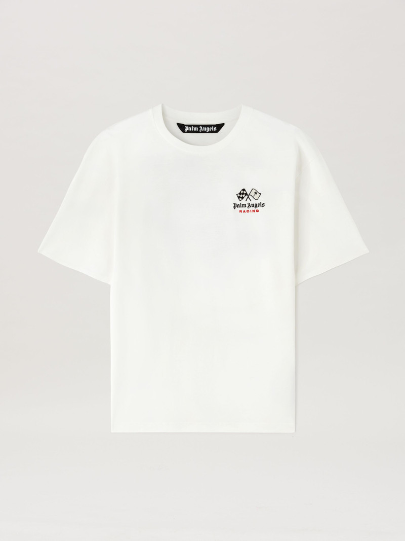 T-Shirt 레이싱 헬멧 화이트 - 1