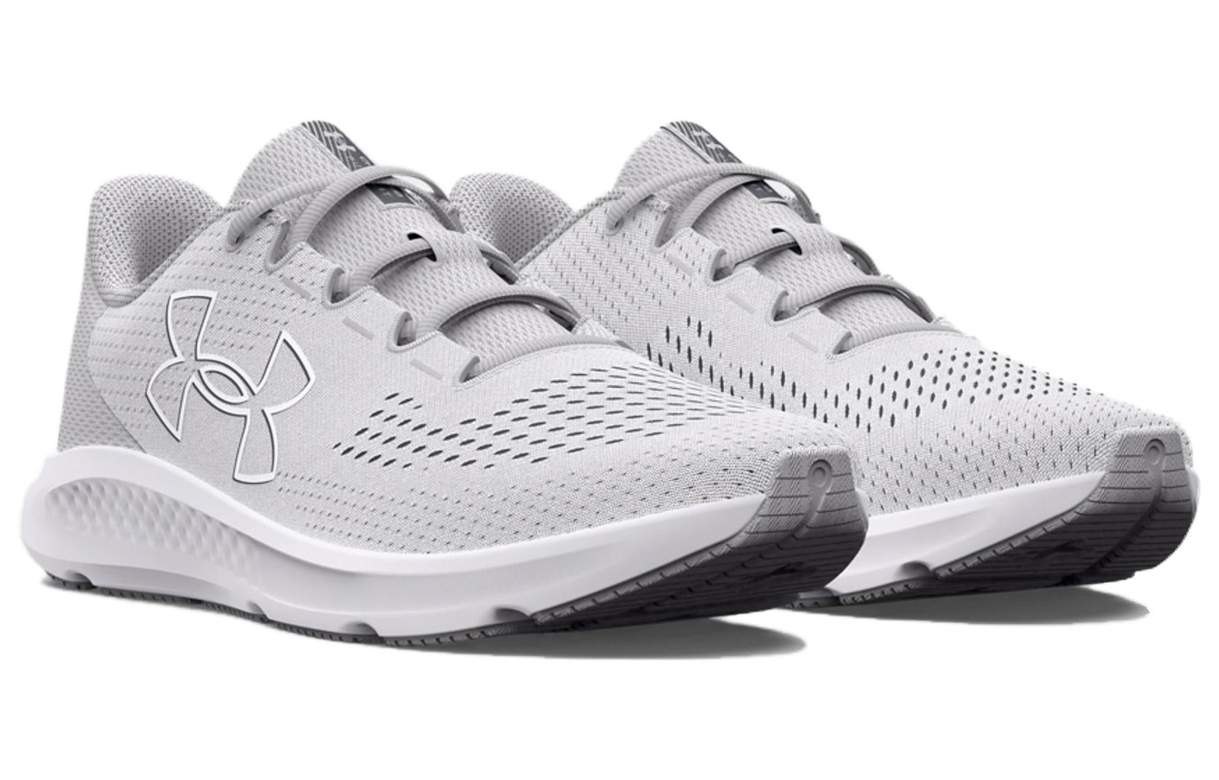 (WMNS) Under Armour Charged Pursuit 3 Running Shoes 'Grey' 3026523-100 - 3