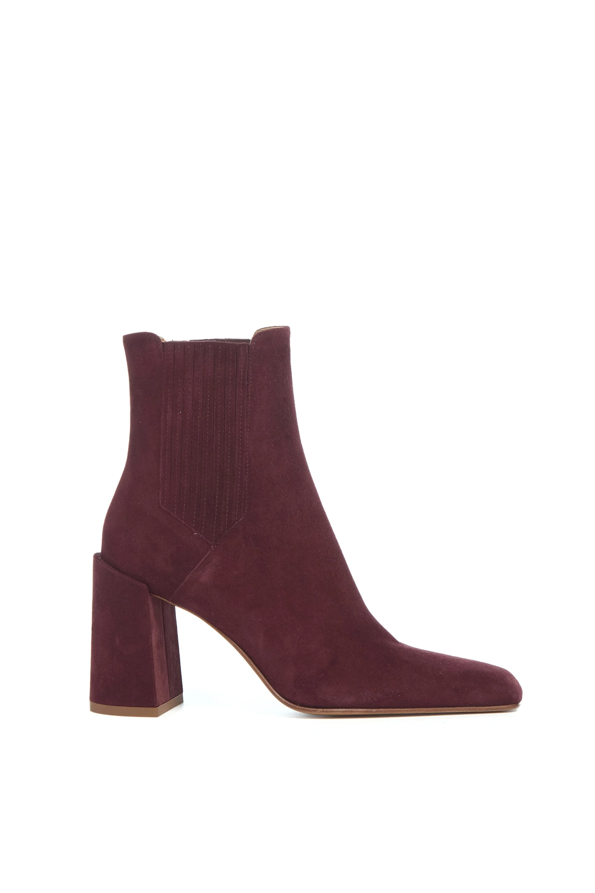 Luke Boot in Plum Suede - 1