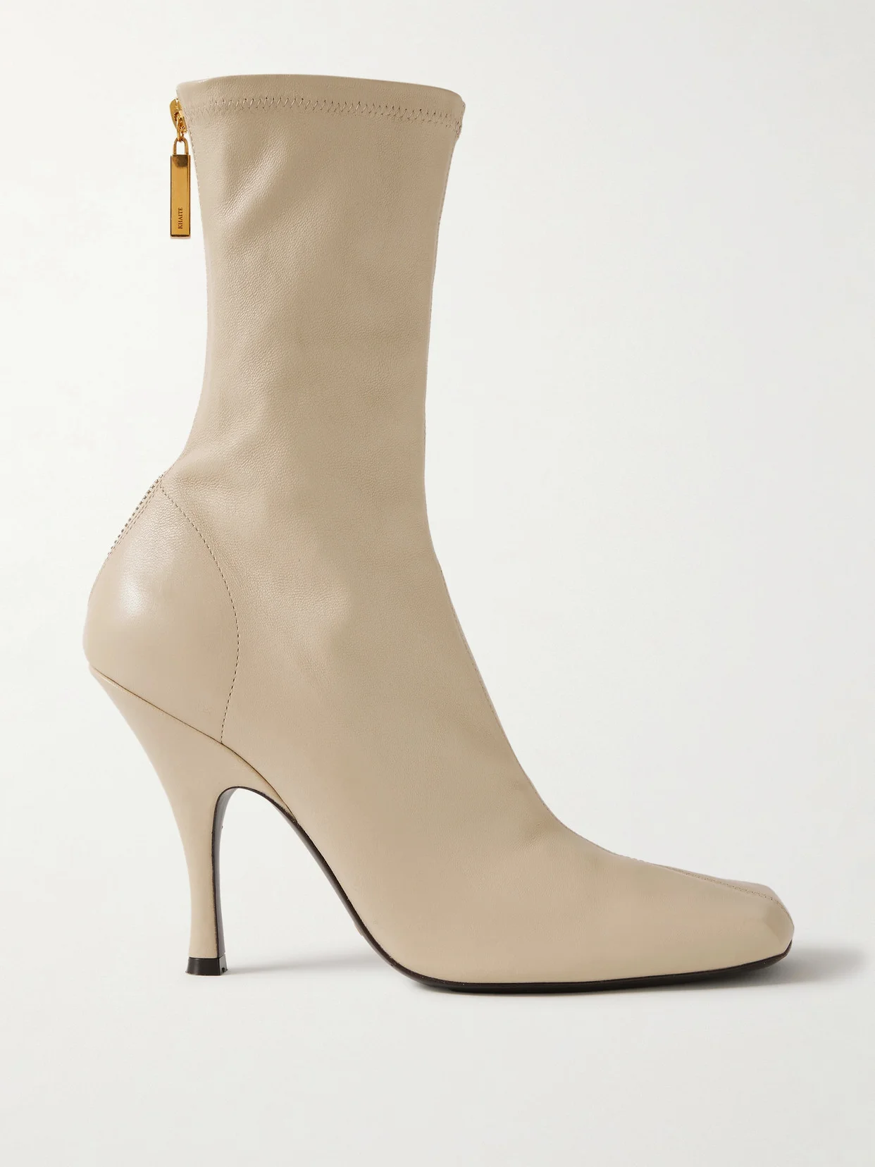 Eva Leather Sock Boots - 1