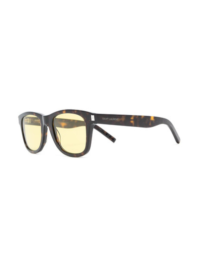 SAINT LAURENT square-frame sunglasses outlook