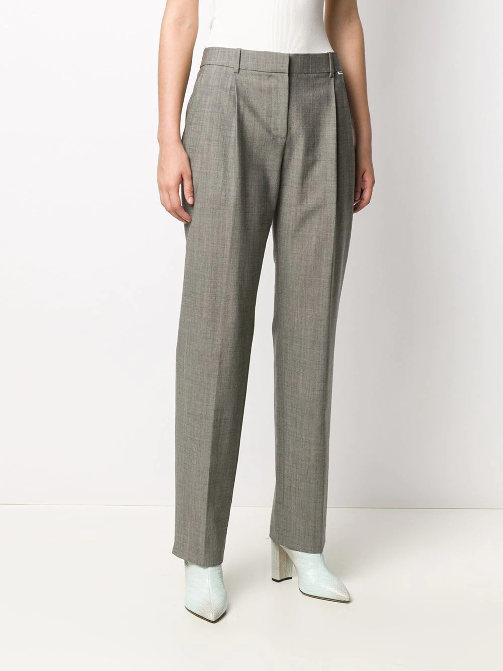 pleated tailored trousers - 3