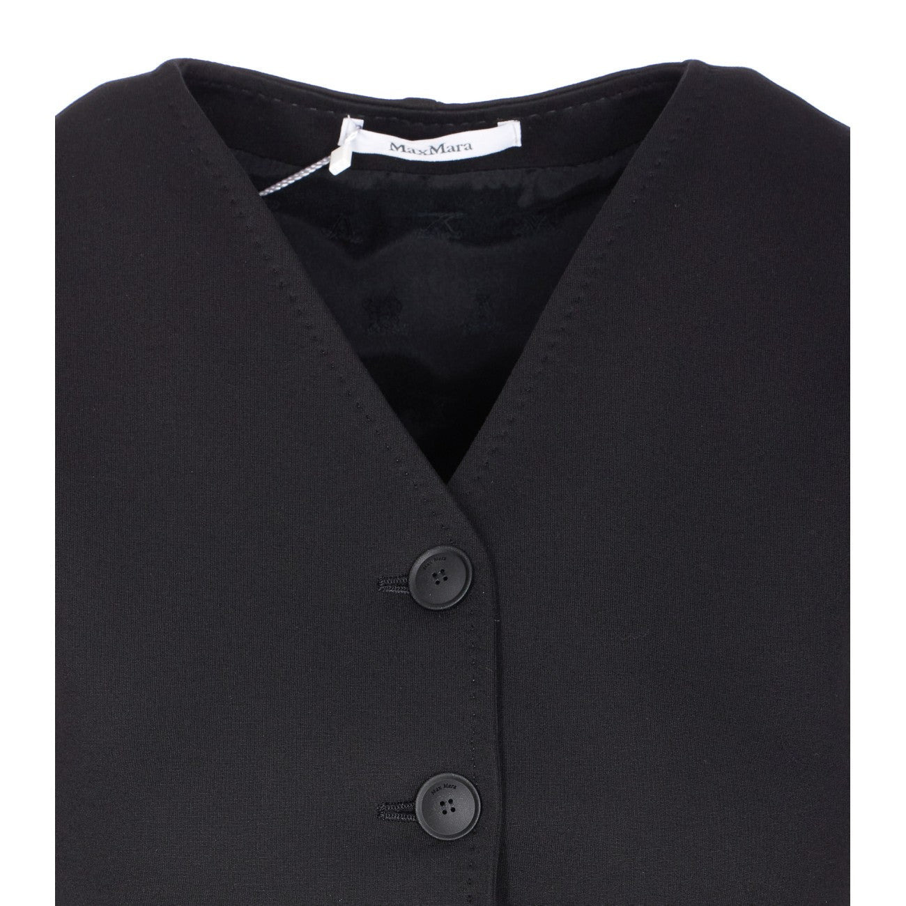 Max Mara Women Fornovo Compact Jersey Vest - 4