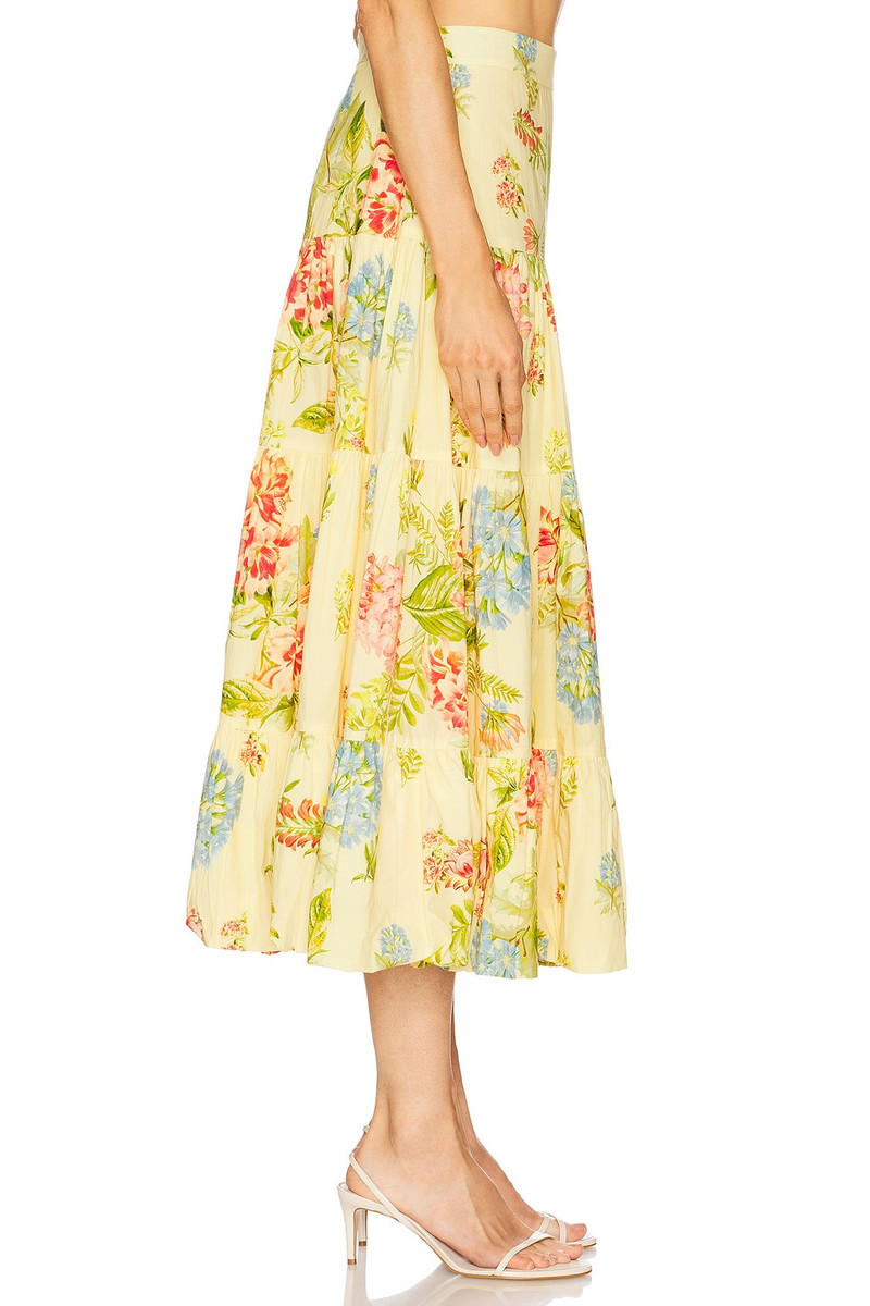 HEMANT & NANDITA Midi Skirt outlook