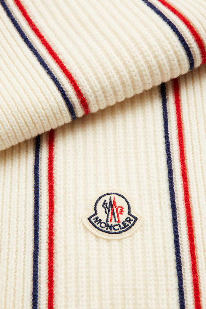 Tricolor Wool Scarf 3