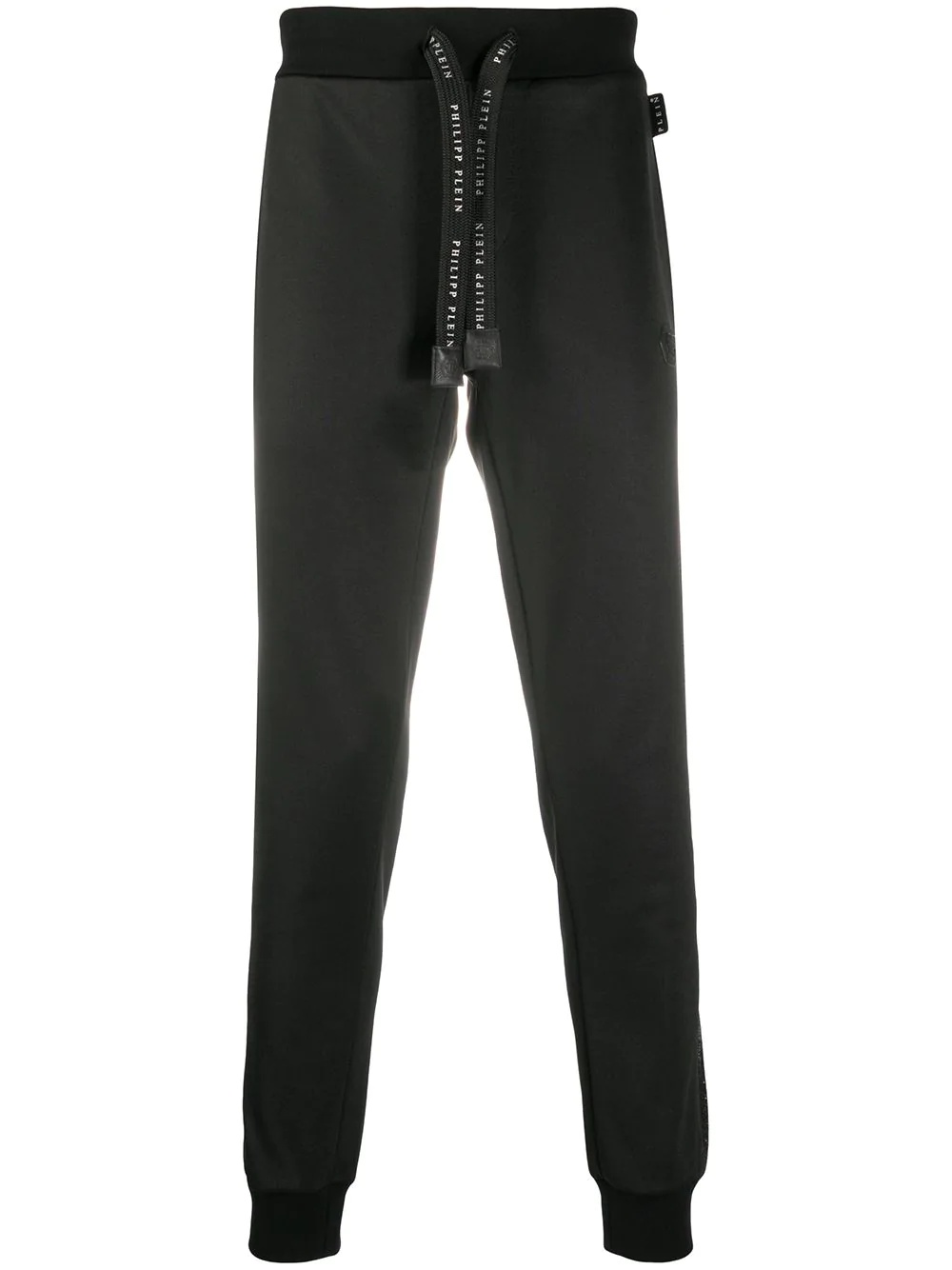 rhinestone-appliqué jogging pants - 1