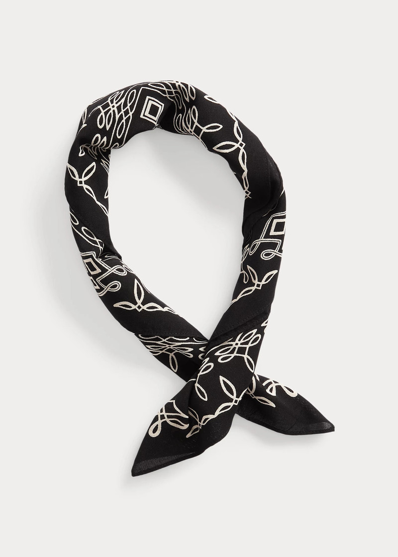 RRL by Ralph Lauren RRL Ranch Logo Bandanna outlook