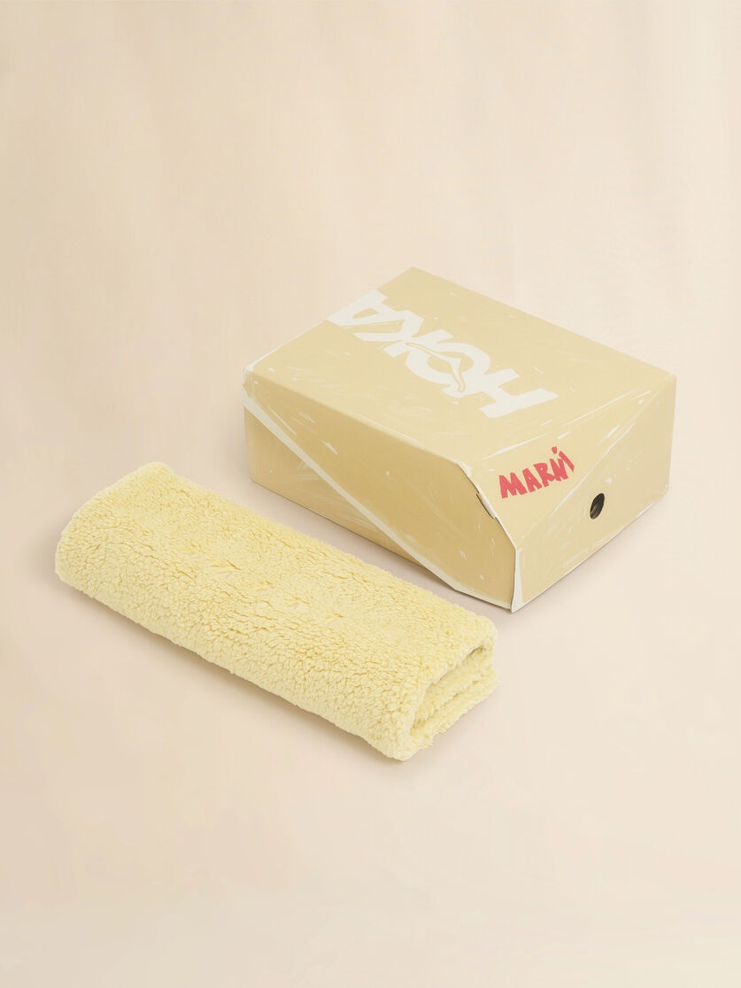YELLOW MARNI X HOKA BONDI B3LS SNEAKER - 4