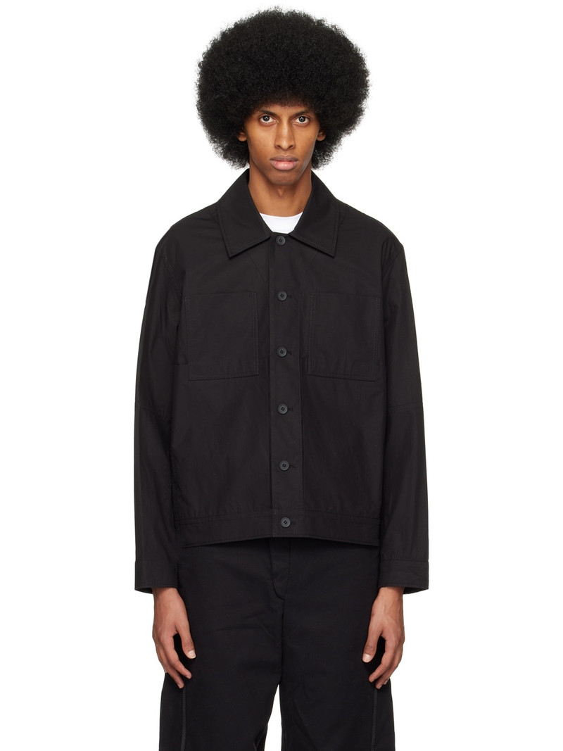 Black Worker Jacket - 1
