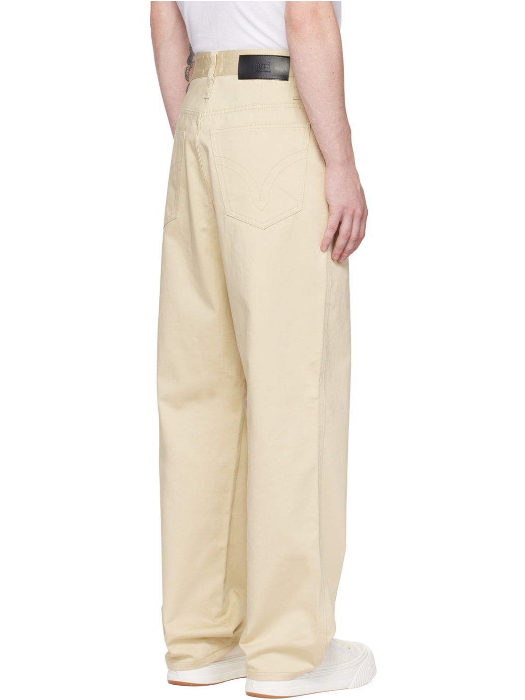 Beige Alex Trousers - 3