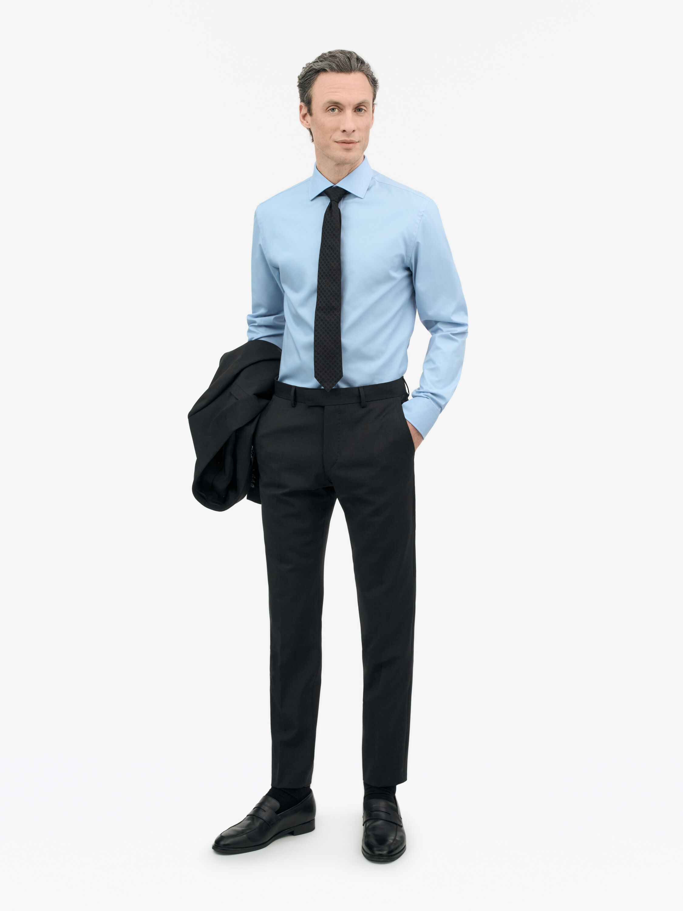 Adley C Cutaway Collar Shirt - 2