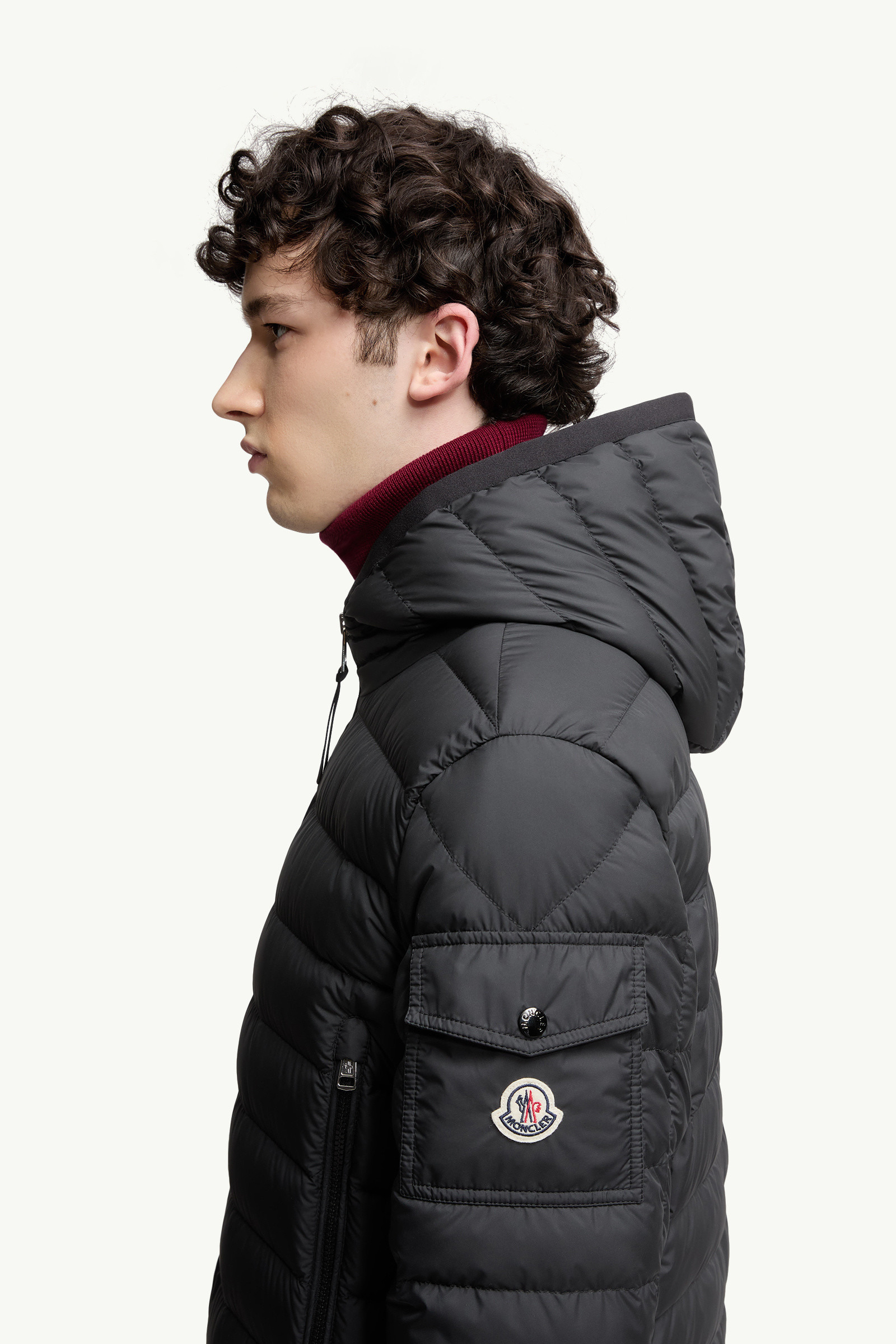 Galion Hooded Short Down Jacket - 4