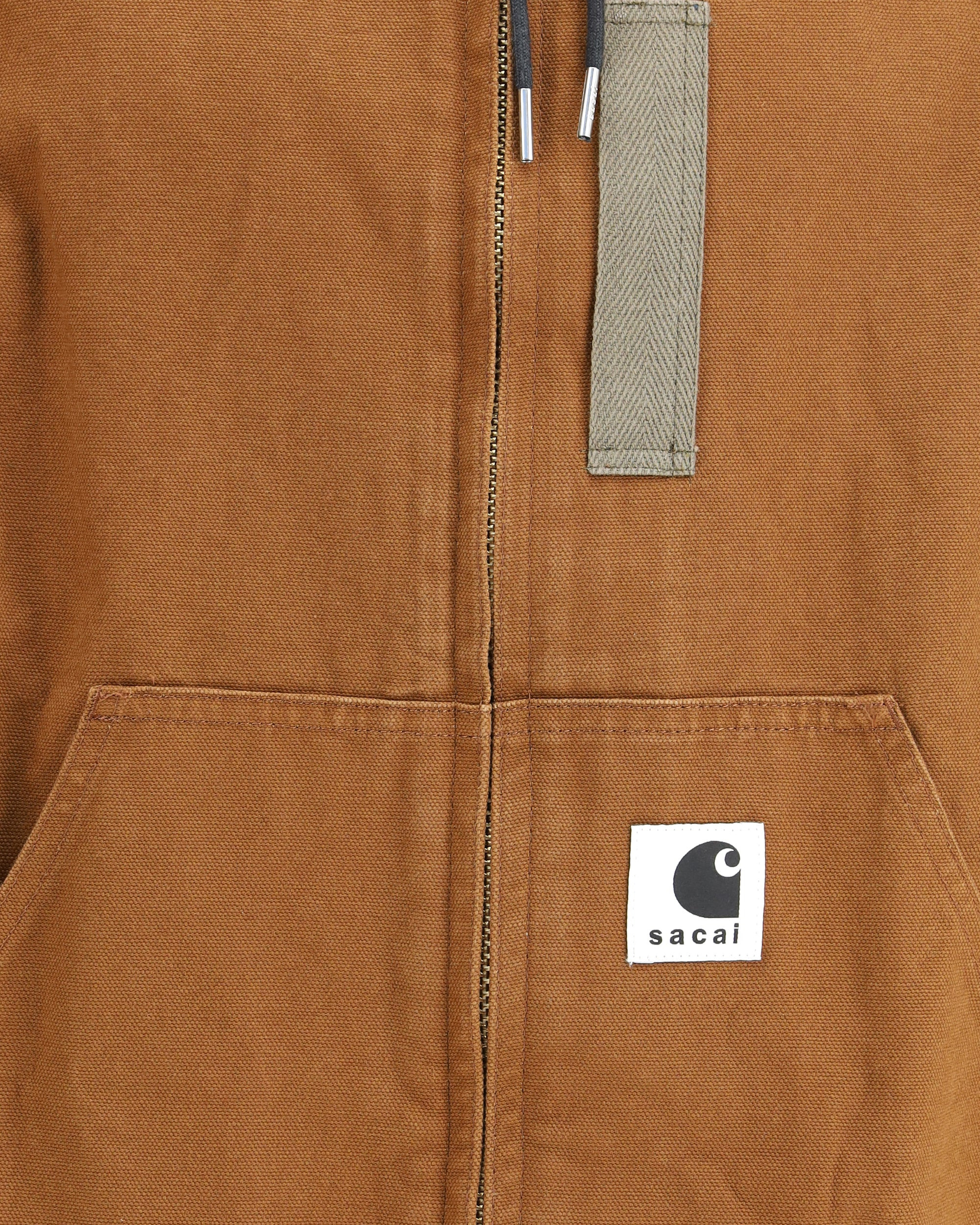 Washed Duck Hooded Blouson by Sacai x Carhartt WIP - 3