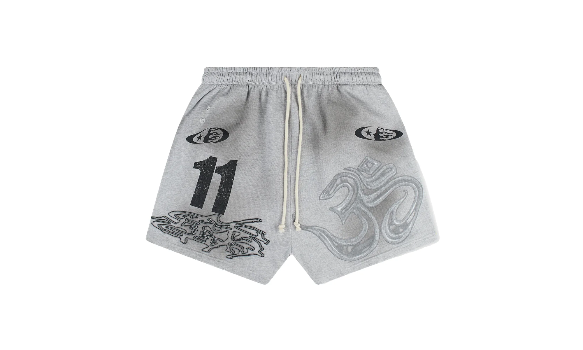 YOGA SHORTS "Grey" HSR041 - 1
