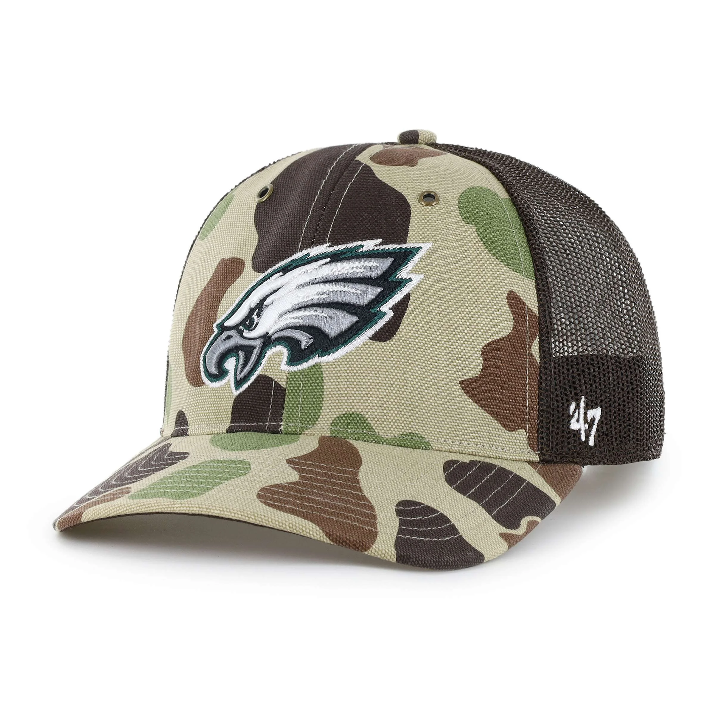 Philadelphia Eagles '47 Camo Trucker Relaxed Fit - 1