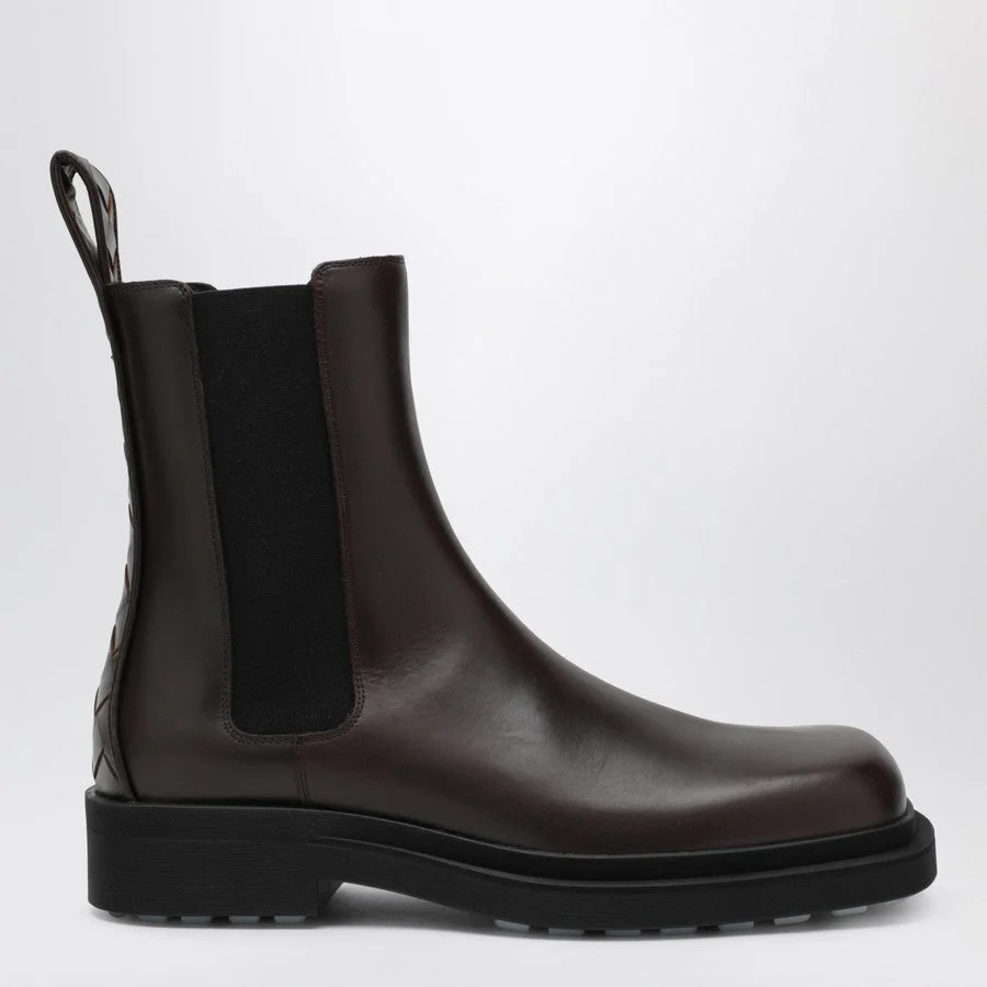 Bottega Veneta Men Brown Ben Chelsea Boot - 1